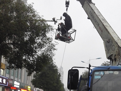 交警电子监控安装工程